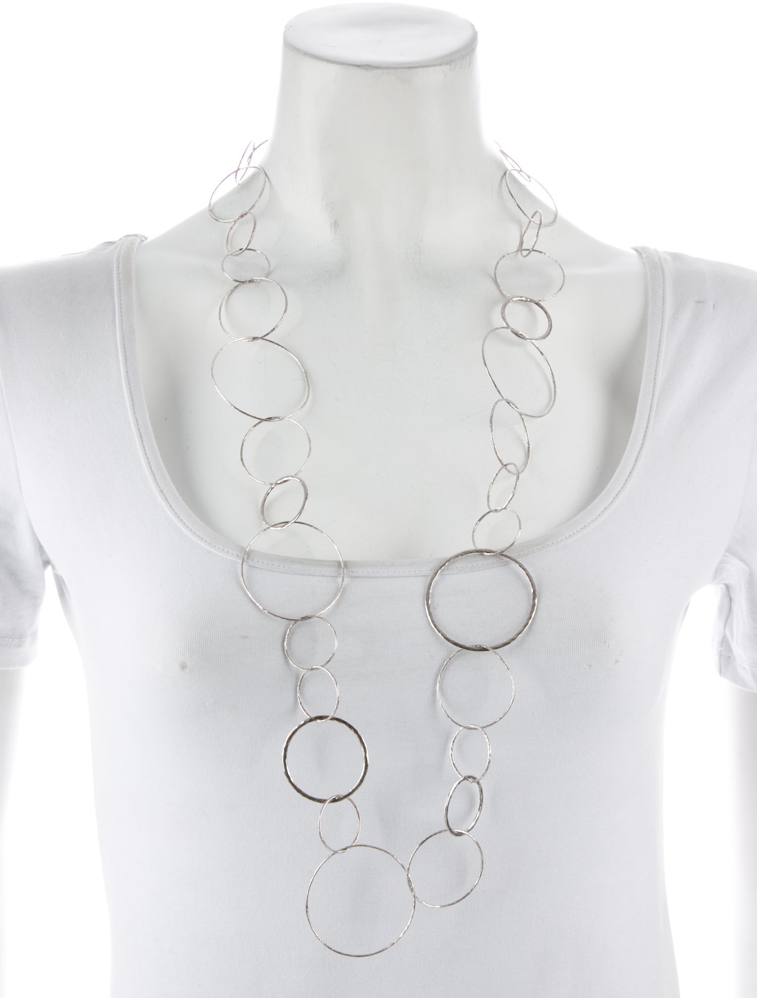 Tiffany & Co. Hammered Circles Chain Necklace
